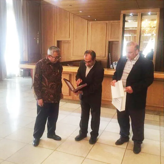 دیدار با هیئت اندونزیایی