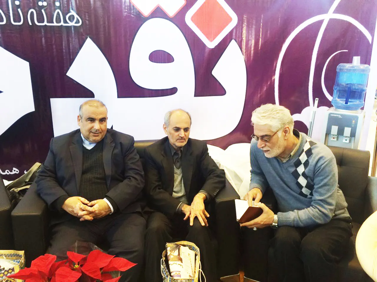 بازدید از غرفه و مصاحبه با خبرگزاری «هنر آنلاین»