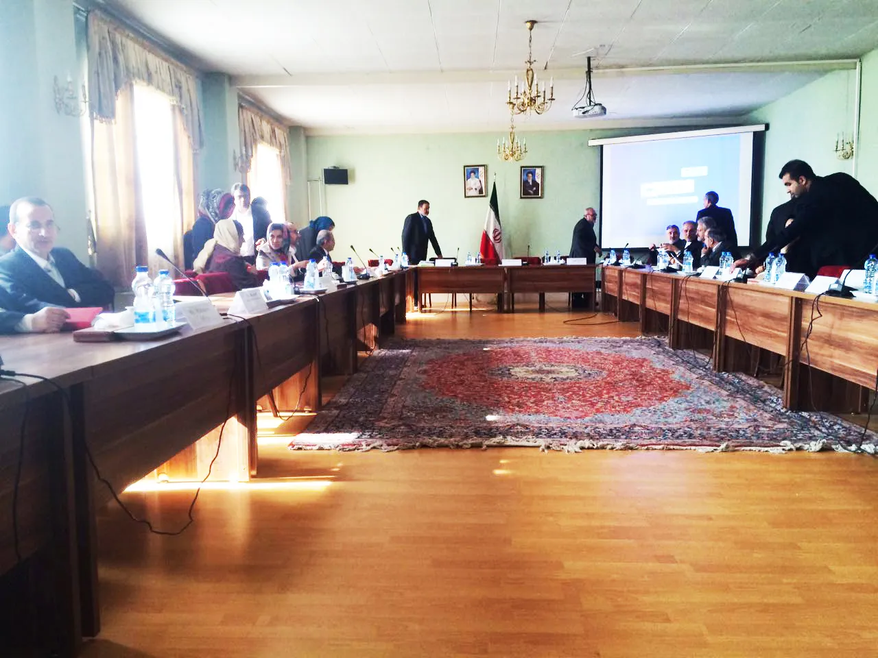 جلسه هیئت بلندپایه هندی میز گرد دفتر مطالعات سیاسی و بین‌المللی lpls