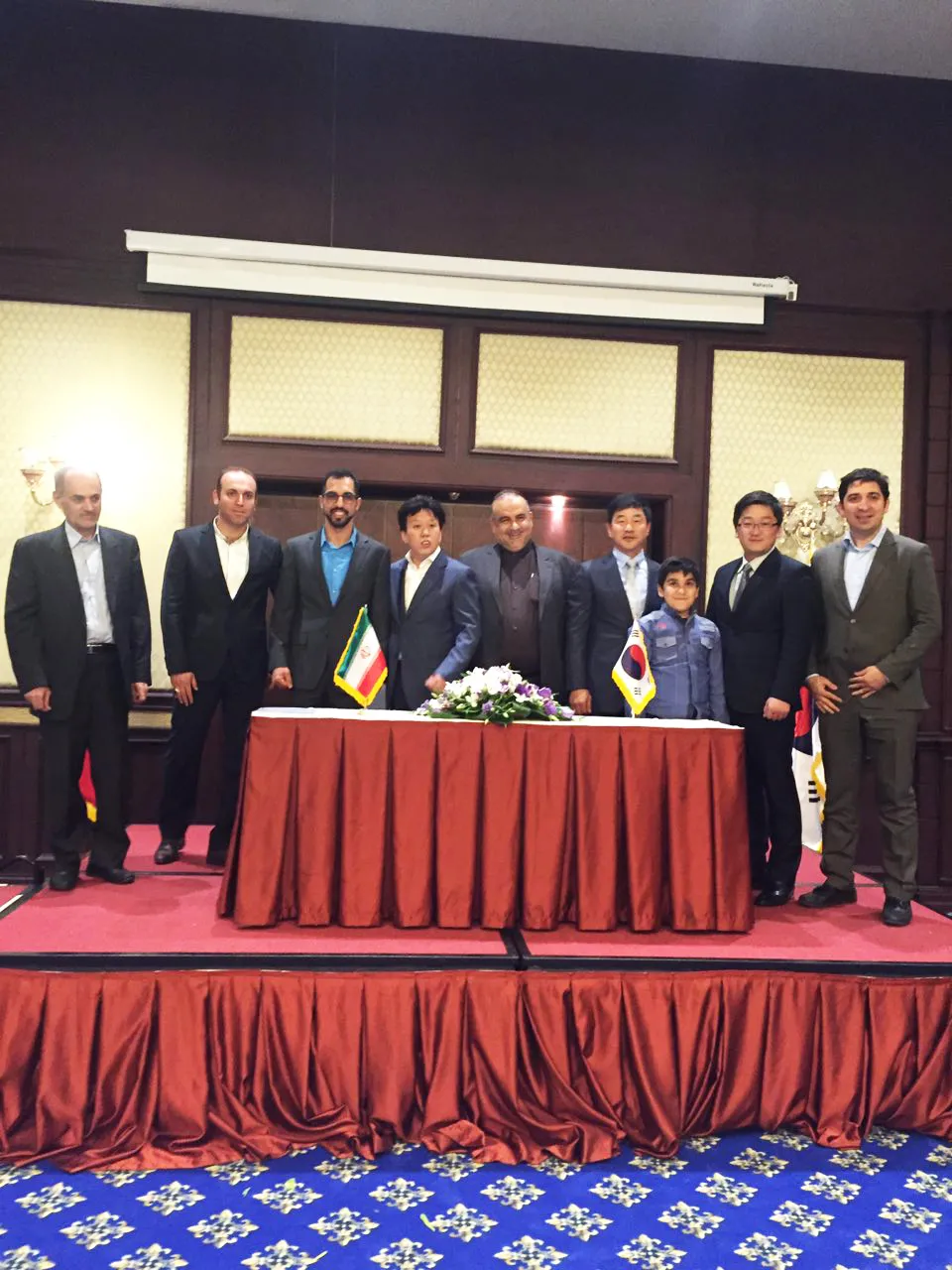 امضاء تفاهم‌نامه فی‌مابین کمپانی کره‌ای و مرکز خواهرشهرهای ایران