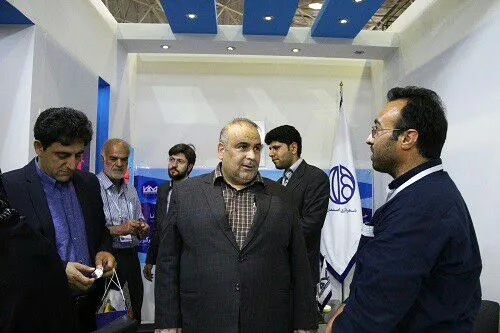 بازدید از غرفه شبکه اطلاع‌رسانی شهر اصفهان