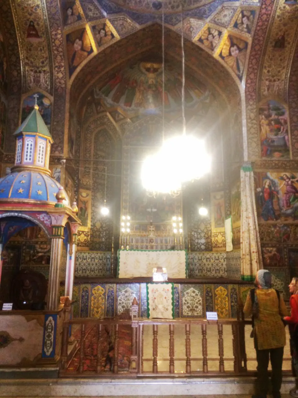 ملاقات با خلیفه‌گری کلیسای وانک اصفهان