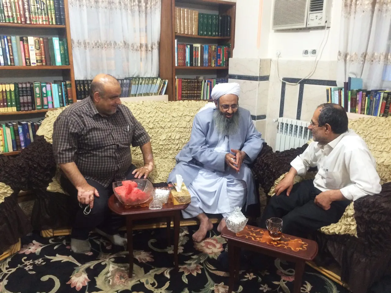 شب اول ماه مبارک رمضان با اهل تسنن در زاهدان