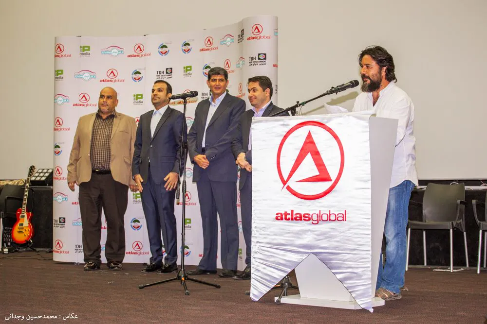 مراسم افتتاحیه فیلم «با من خوش می‌گذره»