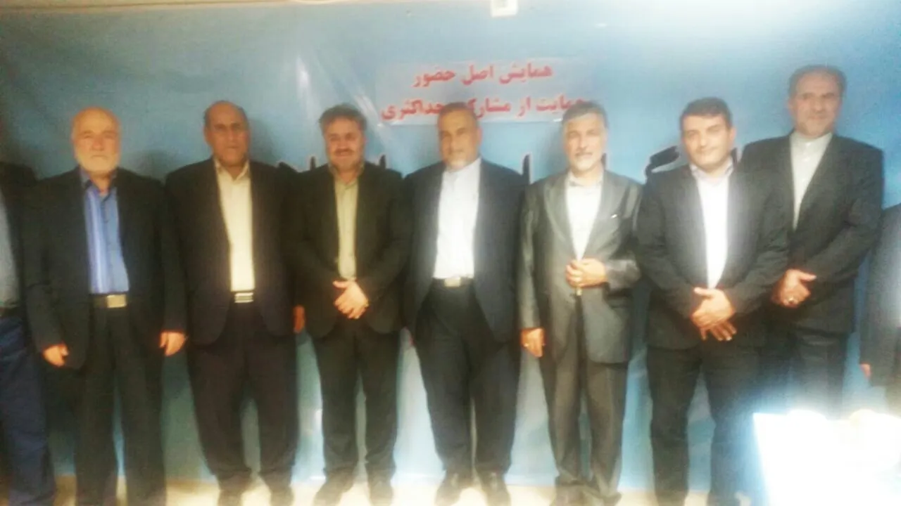 حضور در همایش جهادگران ایران اسلامی با نامزدهای شورای شهر