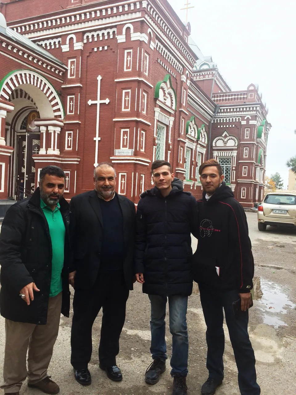 شرکت در مراسم دعای کلیسای مرو