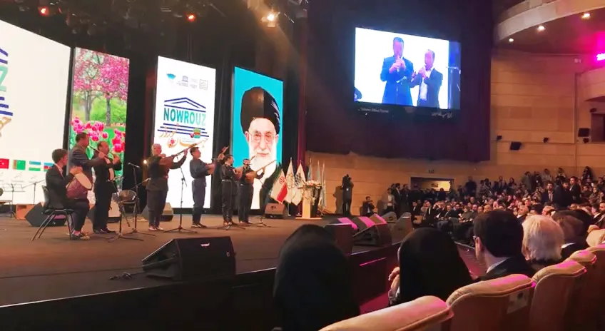 مراسم جهان نوروز در برج میلاد