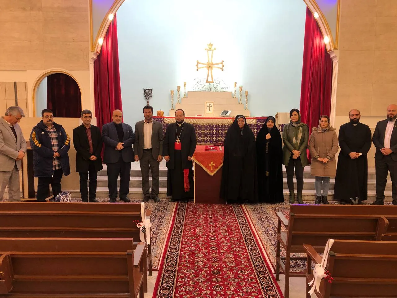 جشن میقات «ماه و صلیب» در کلیسای آشوری