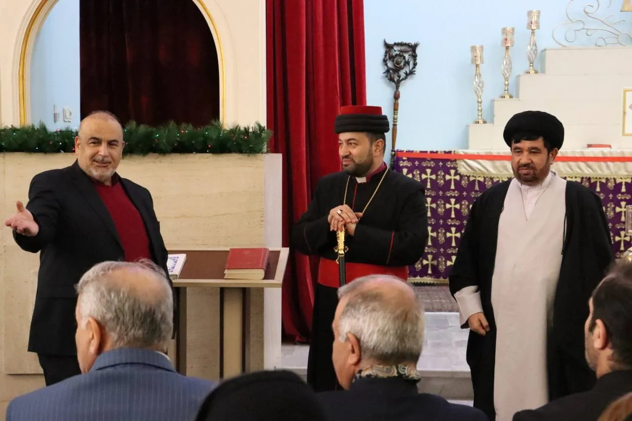 مراسم تجلیل از خانواده‌های شهدای آشوری در آستانه سال نو میلادی