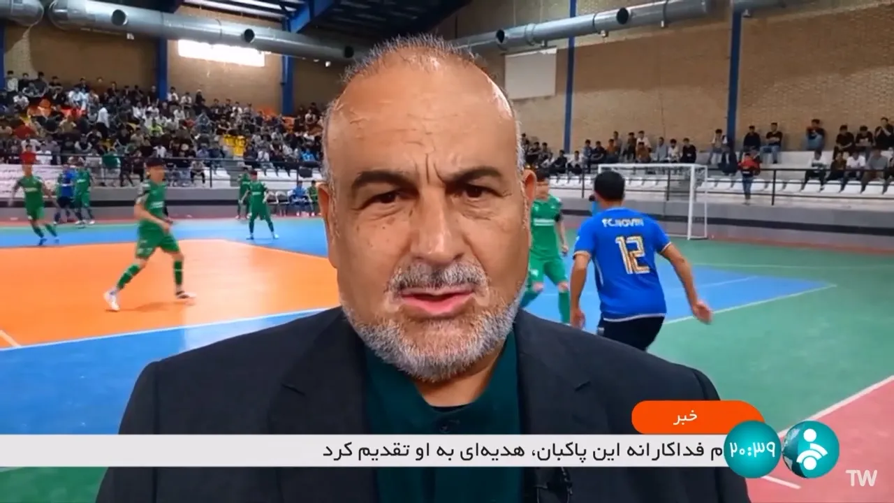 انعکاس خبری جام رمضان فوتسال در شبکه خبر صدا و سیما